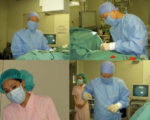 永眞会理事長・手術風景