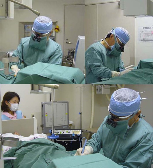 青葉台病院病院長・手術風景